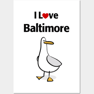 I Love Baltimore Posters and Art